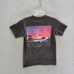 In N Out Burger Men T-Shirt Small Black Logo Graphic California Classic Cars Tee